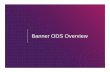 Banner ODS Overview · Grant and Project Grant Ledger Invoice Payable Operating Ledger Purchasing Payable Transaction History Human Resources Employee Human Resources Application