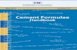 2010, Confederation of Indian Industry Formulae Handbook... · Formula Handbook in 2009. This Cement Formula Handbook was extensively circulated among the industry. The response for
