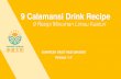 Calamansi Drink Recipe 1 · 9 Resipi Minuman Limau Kasturi SUNFRESH FRUIT HUB SDN BHD Release 1.0 9 Calamansi Drink Recipe . Limau Kasturi Penjaga Kesihatan • Serving Size: Serve