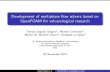 Development of multiphase flow solvers based on OpenFOAM ... · Development of multiphase ow solvers based on OpenFOAM for volcanological research Tomaso Esposti Ongaro1, Matteo Cerminara2
