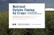 Nutrient Uptake Timing by Crops to assist with fertilizing ...landresources.montana.edu/soilfertility/documents/PDF/pub/NutUpTimeEB... · Nutrient Uptake Timing by Crops by Clain