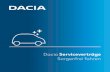 Dacia Serviceverträge Sorgenfrei fahren · 7 Der Dacia Full Service-Vertrag umfasst alle Leistungen der Dacia Plus Garantie und des Dacia Easy Service-Wartungsvertrags. Zusätzlich