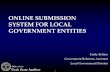 Online submission system - Utahauditor.utah.gov/.../5/...Online-Submission-System-Regional-Training.pdf · •The Online Submission System is the ONLY method for local government