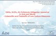 GHGs, SLCPs, Air Pollutants Mitigation Scenarios in Asia ... · GHGs, SLCPs, Air Pollutants Mitigation Scenarios in Asia and World - Cobenefits and Tradeoffs of Low Carbon Measures