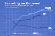 Online Education in the United States, 2009 - ERIC · Learning on Demand: Online Education in the United States, 2009 represents the seventh annual report on the state of online learning