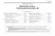 GROUP 22A MANUAL TRANSAXLE - Thomas Peterson · Restraint System (SRS) before beginning any service or maintenance of any component of the SRS or any SRS-related component. NOTE The