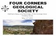 FOUR CORNERS GEOLOGICAL SOCIETY · the Geological Society of America (2017). It has been edited for emphasis on the Fruitland Formation Outcrop for the Four Corners Geological Society