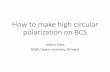 How to make high circular polarization on BCSphysics.usask.ca/~physdept/LCS2014/archives/LCS2014 TOhta.pdf · How to make high circular polarization on BCS Takeshi Ohta RCNP, Osaka