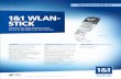1&1 WLAN- STICK - var.uicdn.netvar.uicdn.net/pdfs/PDB_1und1_WLAN_Stick.pdf · Stick & Surf: sicheres Funknetz ohne Konﬁguration Software zur Überwachung der Verbindung und Anpassung