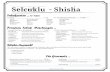 Selcuklu - Shisha · Selcuklu - Shisha Tonkopf Premium Kreationen .....15,00 ,-- El Patron - Doppelapfel-Vanille-Kirschkuchen-Mischung - Lebkuchen - Vanille-Mandel-Haselnuß Mischung