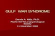 GULF WAR SYNDROME · Self-reports of memory and concentration problems tend to be more frequent among deployed GW veterans than among control subjects. However, performance is similar