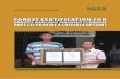 FOREST CERTIFICATION FOR · orest certification is a voluntary, market-based instrument designed to improve forest management by enabling buyers to identify timber products derived