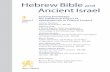Hebrew Bible and Ancient Israel - religion.fsu.edu · Hebrew Bible and Ancient Israel is a peer-reviewed, quarterly journal focusing primarily on the biblical texts in their ancient