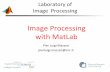 Image(Processing( with(MatLab( - Image((Processing(((Pier(Luigi(Mazzeo( @cnr.it (Image(Processing(with(MatLab(Introduction