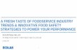 A FRESH TASTE OF FOODSERVICE INDUSTRY TRENDS & … · a fresh taste of foodservice industry trends & innovative food safety strategies to power your performance ruth petran, phd,