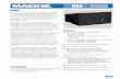 HDA ARRAYABLE POWERED LOUDSPEAKER - Mackie RESOURCES/SPECS/Spec... · Powered Loudspeaker delivers 1200W of peak system power via Class-D Fast Recovery™ amplification. The Class-D