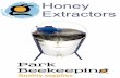 Honey Extractors - Park Beekeeping · We Specialise in Honey Extractors. Park Beekeeping Honey Extractors are manufactured from the very best materials using the latest welding techniques.
