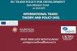INTERNATIONAL TRADE: THEORY AND POLICY (HO) · Book: Feenstra/Taylor, 2011 , International Trade,Worth Publishers •The model was developed in 1919 by two Swedish economists, Eli