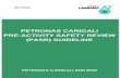PETRONAS CARIGALI PRE-ACTIVITY SAFETY REVIEW (PASR) PETRONAS CARIGALI SDN BHD Preliminary Page viii