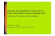 Natural and Synthetic Colorants in Early Twentieth Century ... · Natural and Synthetic Colorants in Early Twentieth Century Russian Art Problems of Transition and Coexistence Evangelia