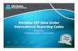 Portable XRF Data Under International Reporting Codes · Portable XRF Data Under International Reporting Codes Dennis Arne Principal Consultant ‐Geochemistry Olympus Portable XRF