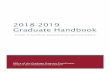 2018-2019 Graduate Handbook - Washington State University...Foreign Language (TOEFL), International English Language Testing System (IELTS), or Michigan English Language Assessment