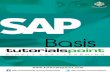 SAP Basis - Tutorials Point · SAP BASIS — NW ARCHITECTURE ... The background texture has a stroke pattern in white and light blue with a gradient layer. As it replaces Corbu with