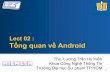 Ths. Lương Trần Hy Hiến Khoa Công Nghệ Thông …...1.2.1 Cấu tạo Android được hình thành dựa trên nền tảng Linux nhân 2.6, từ phiên bản 4.0 sử dụng