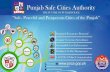 PowerPoint PresentationPSCA Cities Punjab Safe Cities Authority Ordinance July 07, 2015 and Act in January 201 6 Chairperson CM Punjab Executive Committee Management Committee
