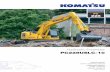 Hydraulic Excavator PC228USLC-10 - Scantruck · The Komatsu PC228USLC-10 hydraulic excavator was designed with an ultra-short tail swing to meet the challenges of work in confined