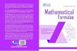 Mathematicalumpir.ump.edu.my/20803/1/mathematical formulae.pdf · neers, and researchers with a readily available reference to the math- ... Pahang (UMP) which are Chemical & Natural