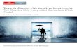 Towards risk sensitive investments · Towards disaster-risk sensitive investments The Disaster Risk-Integrated Operational Risk Model A study by The Economist Intelligence Unit Commissioned