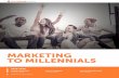 MARKETING TO MILLENNIALS...This report explores the new realities of marke-ting to Millennial consumers, outlines market trends relating to Millennials, and identifies key Millennial-related