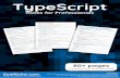 TypeScript Notes for Professionals - KickerTypeScript TypeScript Notes for Professionals Notes for Professionals GoalKicker.com Free Programming Books Disclaimer This is an uno cial
