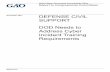 GAO-18-47, DEFENSE CIVIL SUPPORT: DOD Needs to Address ... · DOD Needs to Address Cyber Incident Training Requirements . What GAO Found . The Department of Defense (DOD) did not