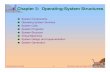 Chapter 3: Operating-System Structureslabit501.upct.es/~fburrull/docencia/OperatingSystems...MS-DOS System Structure MS-DOS – written to provide the most functionality in the least