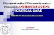 Pharmacokinetics & Pharmacodynamics : …konkerpdpi2019.com/download/materi_ws/workshop_6/day_2/3...Farmakokinetik cabang ilmu dari Farmakologi yang mempelajari tentang : Perjalanan