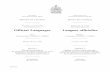 Senate Committee on Official Languages Langues officielles · Pierre Bourbeau, General Director; Marc Haentjens, General Director of the Regroupement des ... The Standing Senate Committee