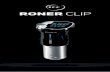 APARATO DE RONER CLIP · 2019-05-29 · CONSIDERACIONES - La gran ventaja del Roner Clip, es que nos permite cocer a bajas temperaturas con seguridad y obtener muy buenos resultados