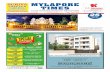 MYLAPORE TIMESmylaporetimes.com/epaper/MTNov22019.pdf · 2019-11-01 · MYLAPORE TIMES November 2 - 8, 2019 Mylapore Times is published every Saturday, is given free in the Mylapore
