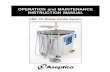 OPERATION and MAINTENANCE INSTRUCTION MANUALfrankshospitalworkshop.com/equipment/documents/dental... · 2018-10-28 · 1. Congratulations! Your new Aseptico AMC-20 Dental System is