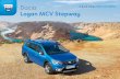 Dacia A good thing, made even better Logan MCV Stepway E-Brochures October 2019/RUK... · Logan MCV Stepway benefits from the latest Blue dCi diesel engines which are equipped with