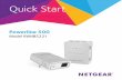 Powerline 500 Model XWNB5221 Quick Start Guide...3 Getting Started Powerline networking solutions give you an alternative to Ethernet-only or wireless networks by extending your signal