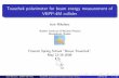 Touschek polarimeter for beam energy measurement of VEPP ... · Outline 1 Introduction 2 Resonance depolarization method (RDM) 3 Intra-beam scattering 4 VEPP-4M accelerating-storage