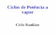 Ciclos de Potência a vapor - Unicampfranklin/ES672/pdf/turbina_vapor...Ciclo Rankine Ideal Modelo ideal de ciclo para ciclos de potência a vapor reais. Ele é composto de 4 processos