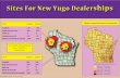 Sites For New Yugo Dealerships - University of Wisconsin ......Median Income/Vechicles per Household 8849.219727 - 10000.000000 10000.000001 - 15000.000000 15000.000001 - 20000.000000