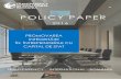 POLICY PAPER - Transparency International Romaniate va determina şi un management mai bun al performanţei financiare a celor dintâi, chestiune asumată prin acordul între ... reglementare,