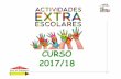 EXTRAESCOLARES 2017 2018 v25mayo - ampaechegaray.org€¦ · 11 EXTRAESCOLARES 2017/2018 Idiomas: Inglés Empresa: ENGLISH PLUS Complementa inglés gratuito ofertado por el centro