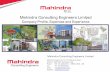 Mahindra Consulting Engineers Limited background - june 2017.pdf · Mahindra Consulting Engineers Limited Company Profile, Expertise and Experience Mahindra Consulting Engineers Limited