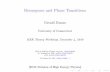 Resurgence and Phase Transitions...Resurgence and Phase Transitions Gerald Dunne University of Connecticut KEK Theory Workshop, December 4, 2019 GD & Mithat Ünsal, review:1603.04924